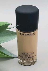 M.A.C NC12 Studio Fix Fluid SPF 15 ~1.0 fl New Without Box  - Picture 1 of 3
