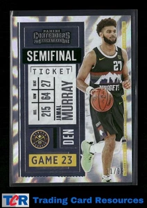 2020-21 Panini Contenders #65 Jamal Murray Semifinal Ticket #/99 - Picture 1 of 2