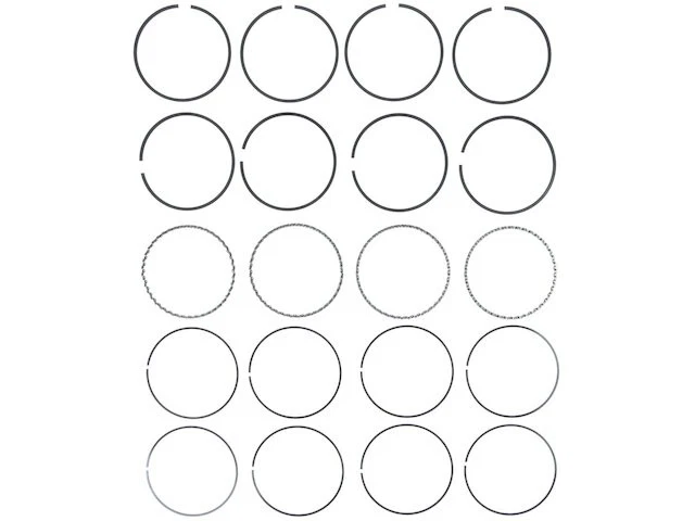 Juego de anillos de pistón 18TBYV55 para cargador de caravana 400 600 Aries Dakota Daytona Foto 1 de 1