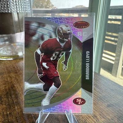 2003 Bowman's Best Blue #83 Brandon Lloyd Rookie 49ers - Image 1 of 4