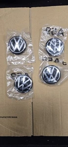 VW GOLF MK8 ARTEON JETTA Golf brand NEW GENUINE WHEEL CENTER COVER 4X 5H0601171 - Picture 1 of 4