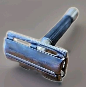 Gillette Super Speed Black Handle Date Code U1 Great Condition 1974 Vintage - Picture 1 of 5