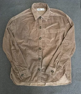 CAMISA/CAMISA CHAQUETA MUJER HOLLISTER TALLA/XXS MARRÓN PANA ABOTONADA - Imagen 1 de 3