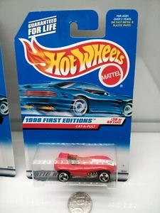 Hot Wheels Collector - First Edition / #681 - Cat A Pult - Red 64 - Model Car x1 - Picture 1 of 6