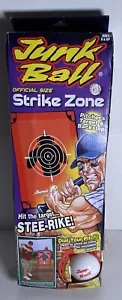 Vintage JUNK BALL Strike Zone giocattolo baseball lancio bersaglio e backstop - Foto 1 di 5