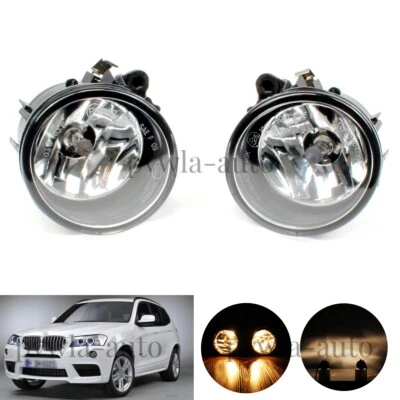 Par de luces antiniebla halógenas delanteras para BMW X3 F25 2011 2012 2013 2014 2 piezas Foto 1 de 4