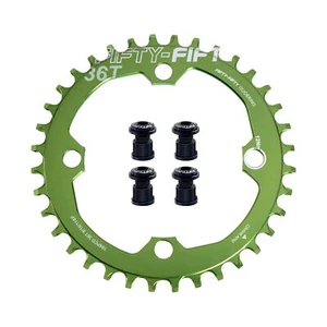 Round 104BCD Chainring, 30T 32T 34T 36T Narrow Wide Mountain Bike Chainring, ... - Picture 1 of 7