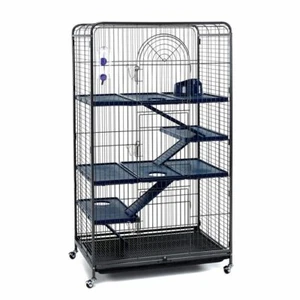 Rat Ferret Chinchilla Cage On Wheels With Accessories 140cm - Blenheim - Picture 1 of 4