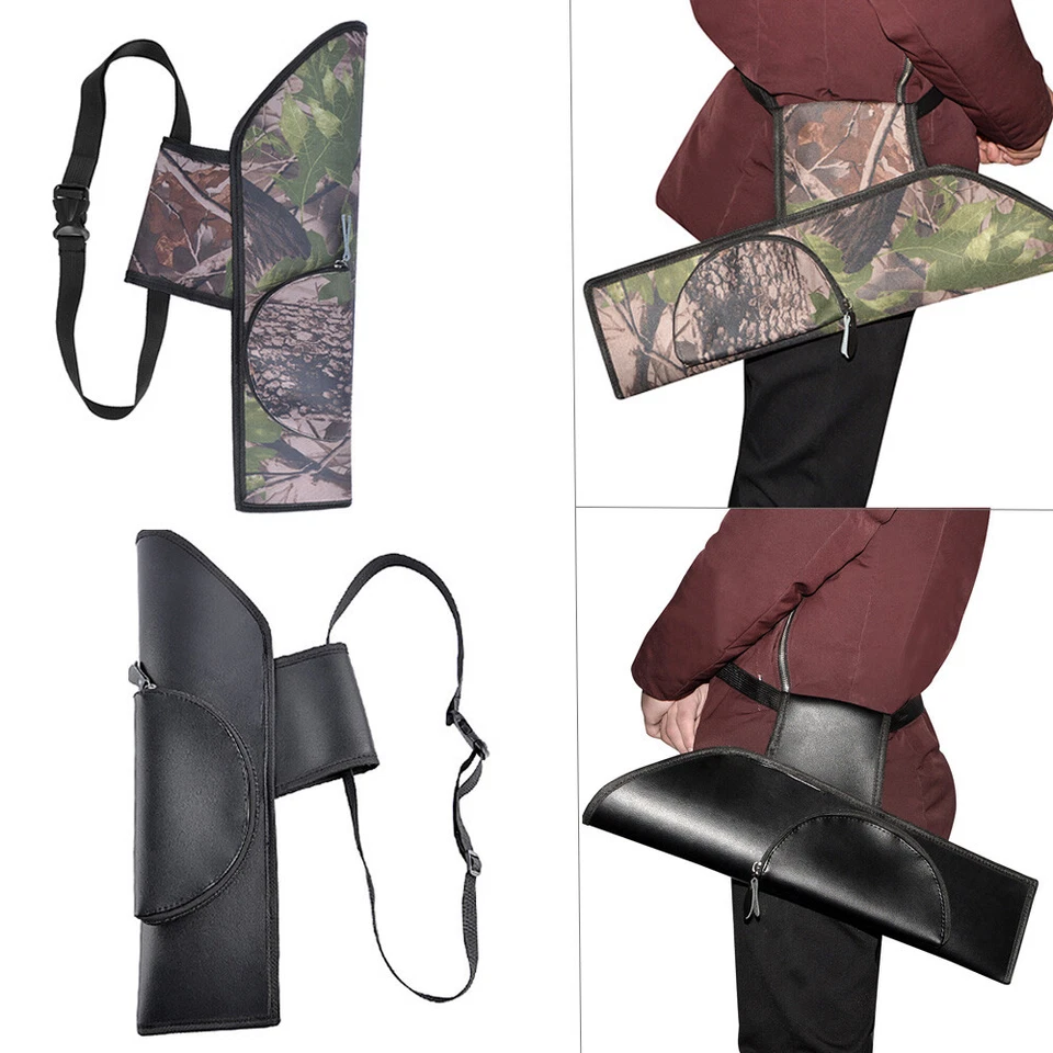 Archery Arrow Quiver Waist Hip Holder Bag Back Side Right Left Shooting Target - Image 1 of 4