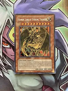 CT03-EN006 Hamon, Lord Of Striking Thunder Secret Rare Limited Edition NM Yugioh - Picture 1 of 2