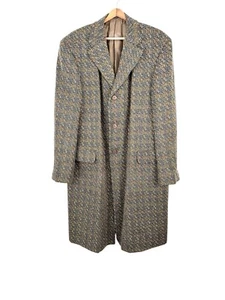 Men’s Valentino Wool Button Down Coat / Jacket 56 R - Picture 1 of 14