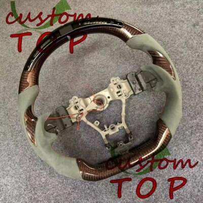 Volante de fibra de carbono apto para Subaru WRX WRX STI 2015 2016 2017-2021 2022 Foto 1 de 4