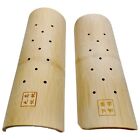 Spine Bamboo Neck Pillow Massage Pillow Semi-Circular Bamboo Protects6433
