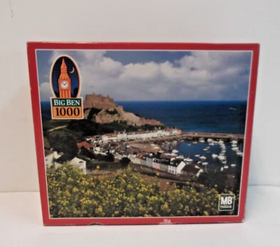 Camiseta Big Ben 1000 Piezas Puzzle Castillo Mont Orgueil Reino Unido 2002 Nueva en Caja Foto 1 de 3
