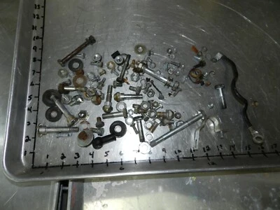 1965 Honda CA95 Benly Dream CA 95 OE hardware porcas parafusos métricos JIS amortecedor - Imagem 1 de 4