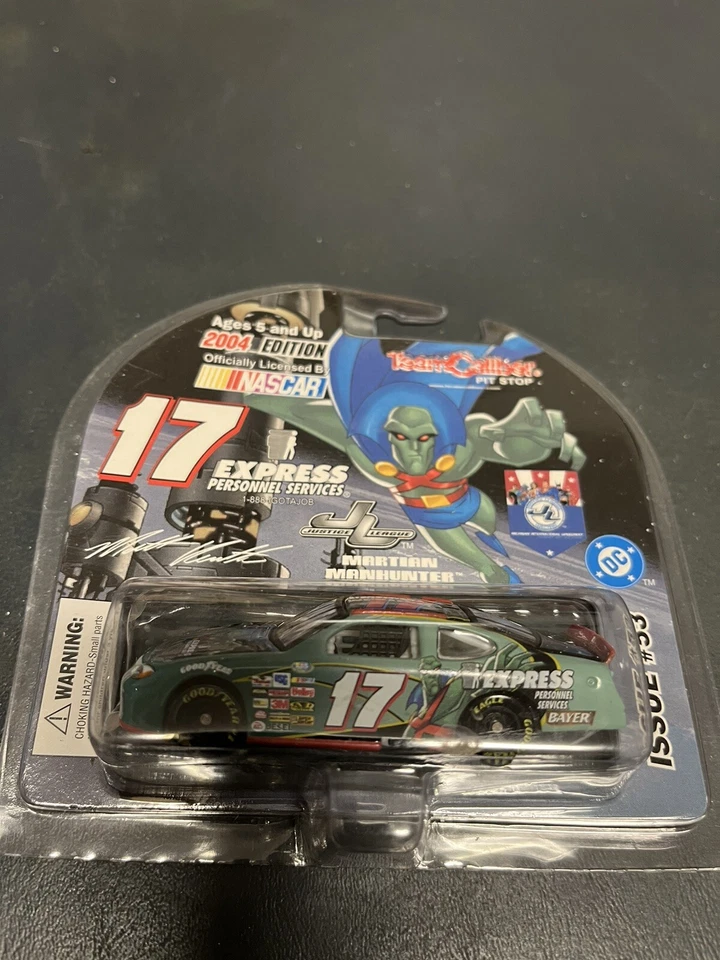 2004 Matt Kenseth NASCAR #17 Justice League Martian Manhunter 1:64 Team Caliber - Image 1 of 1