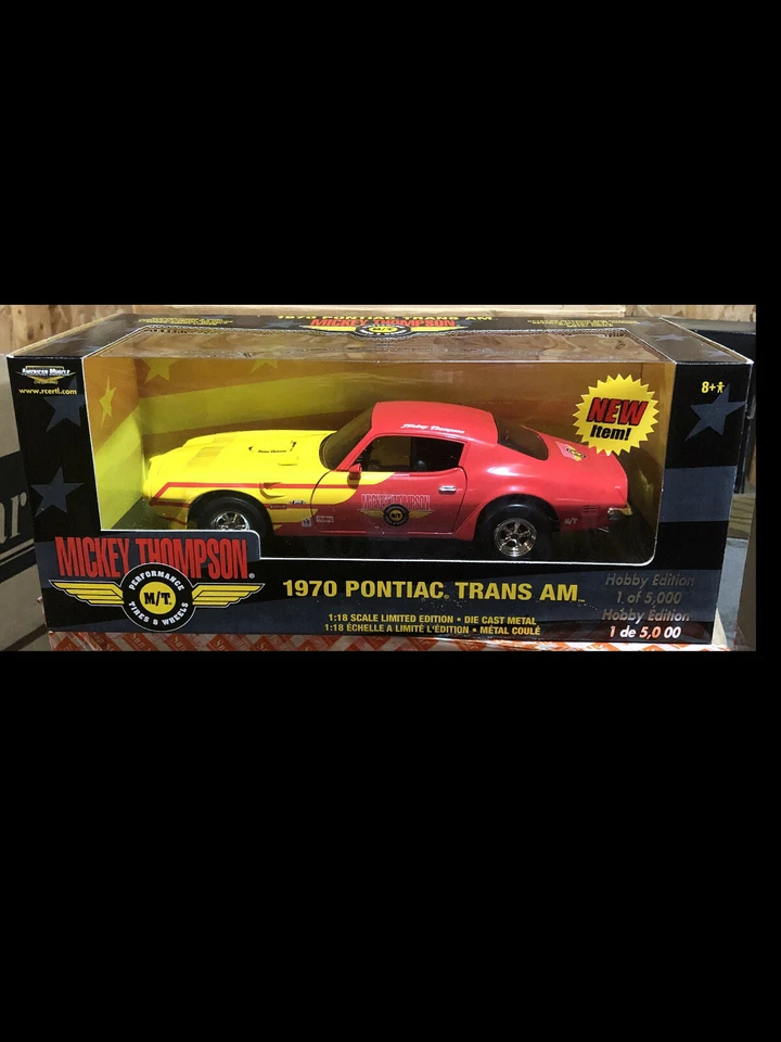 1970 Pontiac Trans Am Mickey Thompson 1 18 Ertl American Muscle Car