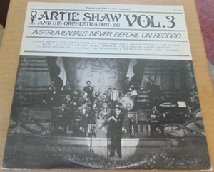 33RPM Onward to Yesterday Artie Shaw and His Orchestra (1937-1938) Vol. 3, EE- - Picture 1 of 6