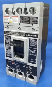 Siemens, Sentron HFXD63B070 3-Pole 70A 600V Circuit Breaker. - Picture 1 of 8