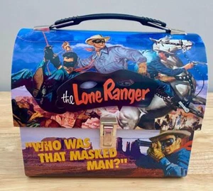 The Lone Ranger Dome Lunchbox Collectible Tin Who was that Masked Man? - Picture 1 of 6