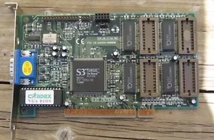 CARDEX S3 Virge 86C325 2M PCI ICUVGA-CW503B - Foto 1 di 3