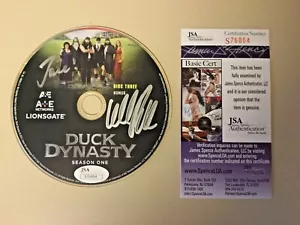 Willie & Jase Robertson signed Duck Dynasty DVD Staffel 1 handsigniert Auto JSA - Bild 1 von 2