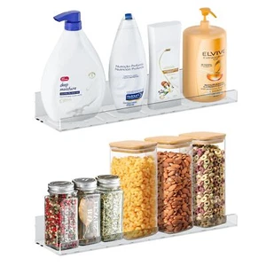 2 Packs Floating Shelves Wall Storage. 4—15 In Wall Mounted Bookshelves For Stud - Picture 1 of 8