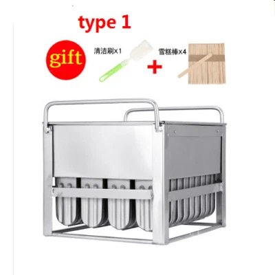 stainless steel ice pop mold popsicle mold ice cream mould 4*10 40popsicles help - Image 1 of 4
