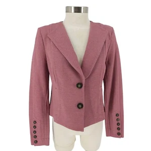 Cabi 3550 Applaud Blazer Pink Quartz Long Sleeve 2 Button Career Jacket Womens 4 - Picture 1 of 8