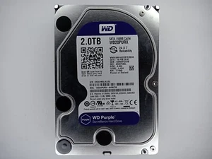 Western Digital WD Purple WD20PURX-64P6ZY0 2TB 3.5" Desktop Hard Drive SATA - Afbeelding 1 van 2