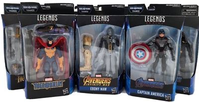NUEVO Marvel Legends Avengers Endgame BAF Blindado Thanos Set 6 Figuras RARO Foto 1 de 4