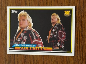 2018 Topps WWE Heritage Greg "The Hammer" Valentine Big Legends #BL-17 - Bild 1 von 2