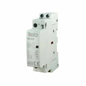 Tesla 2 Pole 20A Modular Contactor 2 Normally Open Contactor | MC220 - Picture 1 of 1
