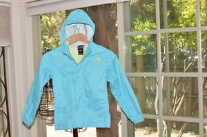 North Face  Jacket Girls Sp 7/8 Outdoor Hyvent Wind Breaker Hoodie* - Picture 1 of 3