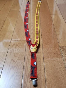 Marvel Avengers Assemble IRON MAN SUSPENDERS ~One Size Fits Most~  - Picture 1 of 2