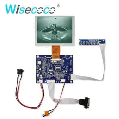 5" 640x480 LCD Bildschirm Display Panel VGA HDMI Controller Treiber Platine Zum Selbermachen Kit - Bild 1 von 4