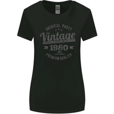 Vintage An 43rd Anniversary 1980 Women Larger Cut T-Shirt