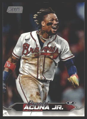 Ronald Acuña Jr. #100 2024 Stadium Club Atlanta Braves - Image 1 of 2