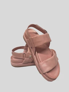 MIZ MOOZ SANDALIAS MUJER CORREA AL TOBILLO CUERO ROSA 37EU / 7US # A-55 - Imagen 1 de 3