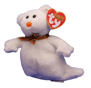 TY Halloween Halloweenie Beanie Phantom - Geisterbär - Bild 1 von 1