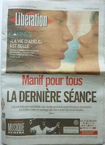 Journal Liberación 2013: La Vida Adele _ Lea Seydoux _ Exarchopoulos _ Tricky - Imagen 1 de 3