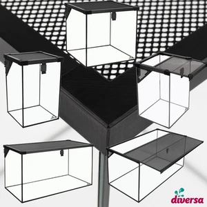 diversa Terrarium Paludarium mit Belüftungsgitter zum Verschieben 12L - 360L - Bild 1 von 14