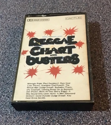 Reggae Chart Busters Rare Cassette Tape Album Good Condition Tested Working - Image 1 of 4