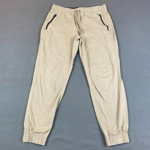 Under Armour Pants Mens Large Brown Performance Chino Joggers Fitted Athleisure - Picture 1 of 11