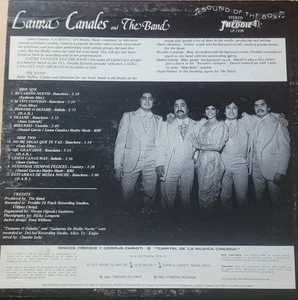 Laura Canales “Si Vivi Contigo” Tejano Tex Mex Record LP - Picture 1 of 4