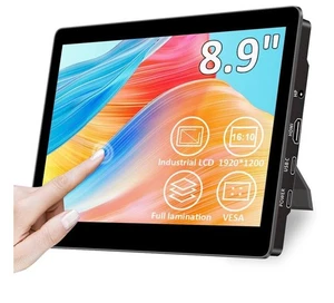 Elo 1002L 8.9” TFT LCD LED PCAP Touchscreen Monitor - Black [D] - Picture 1 of 3