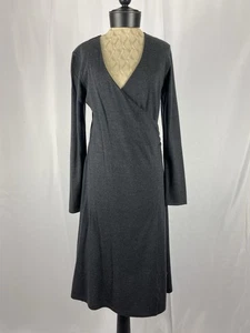 Ralph Lauren Purple Label Gr. Large grau Midi Strickkleid - Bild 1 von 3