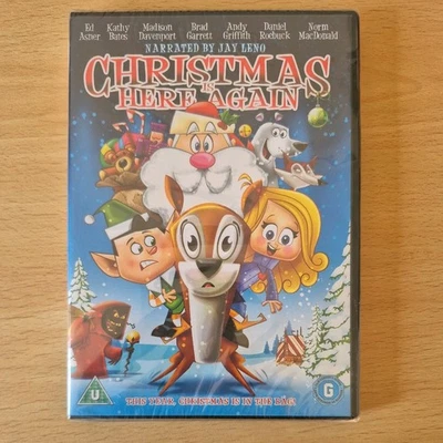 CHRISTMAS IS HERE AGAIN Jay Leno DVD NEW AND SEALED FREE POSTAGE UK  - Image 1 of 2