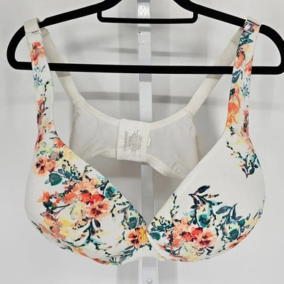 Sujetador Camiseta Catherines Intimates Mujer Talla 46DDD Ligeramente Acolchada Blanco Floral Foto 1 de 4