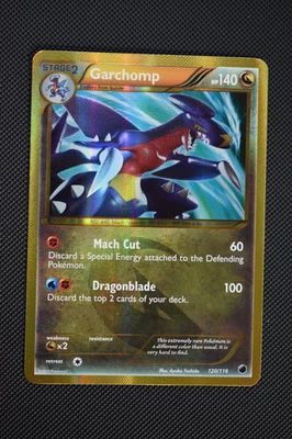 Garchomp 120/116 - B&W Plasma Freeze Secret Rare - Pokemon Card TCG - LP - Image 1 of 4